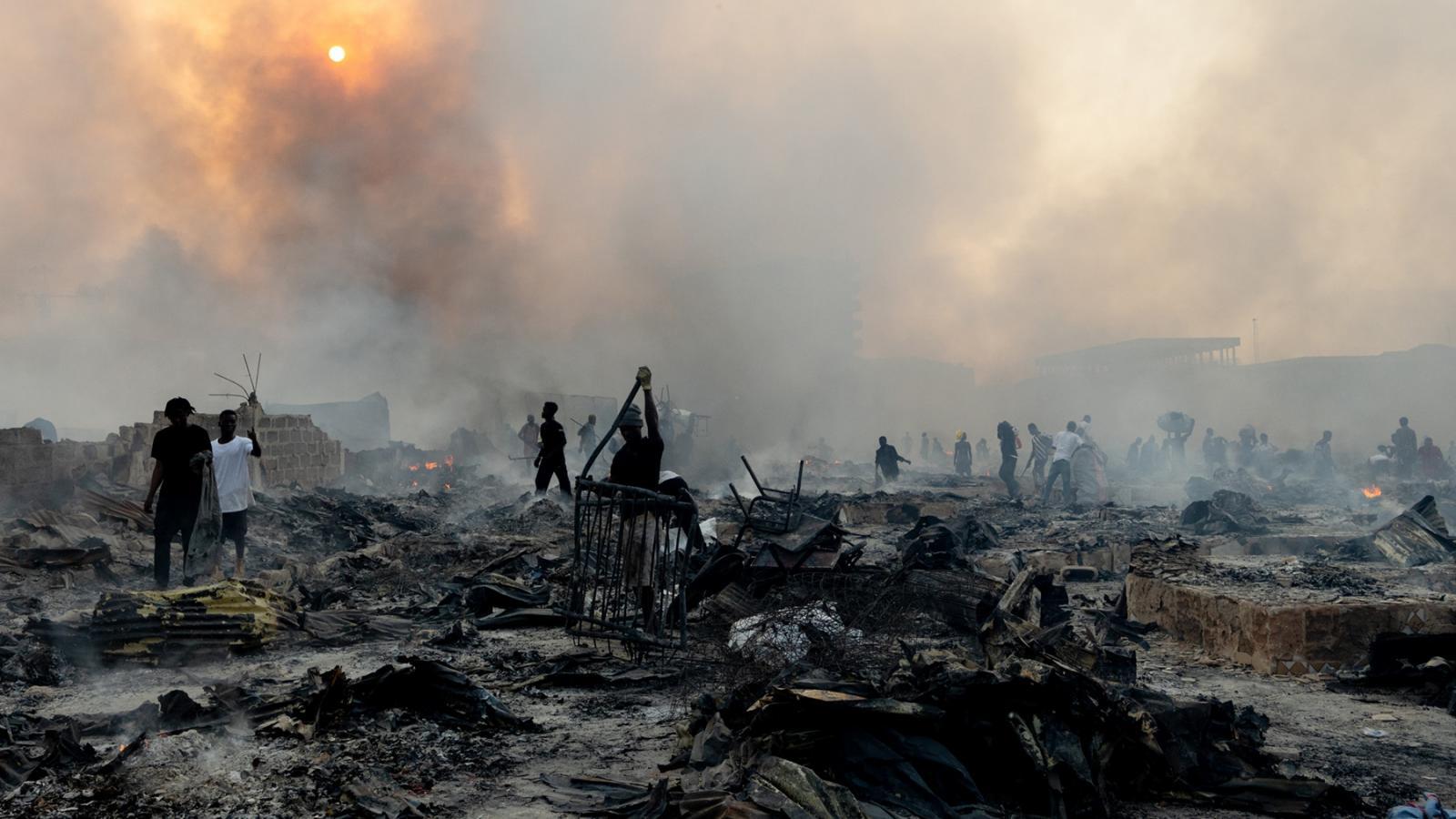 A Fire Engulfs Our Beloved Kantamanto